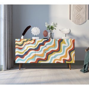 Фото Комод Berber с ящиками принт 21 арт BB14/Print_21-ET - интернет-магазин МегаТерем в Москве