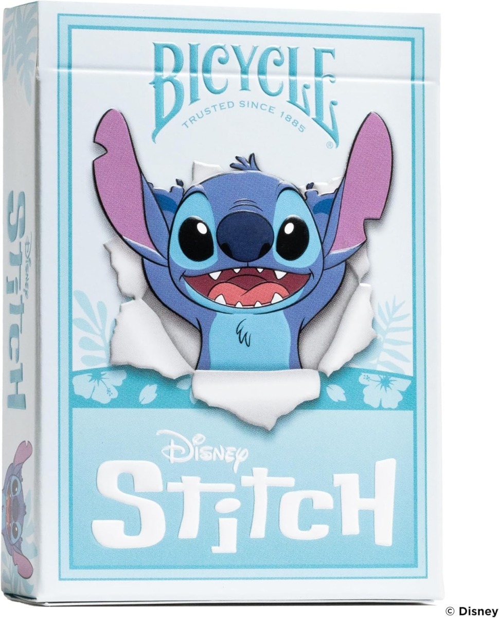 Фото Карты Bicycle Disney Stitch Standard Index (64898) - интернет-магазин МегаТерем в Москве