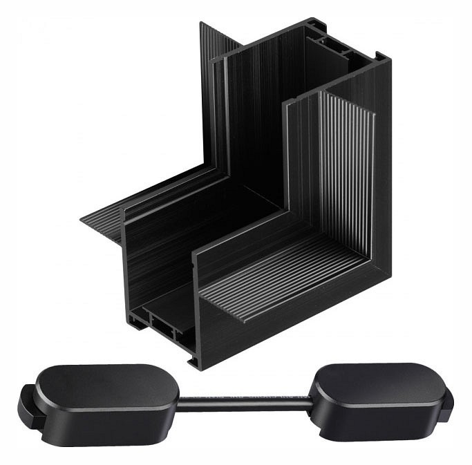 Фото Соединитель угловой внутренний для треков Novotech EASY 135275 NV_135275 - интернет-магазин МегаТерем в Москве