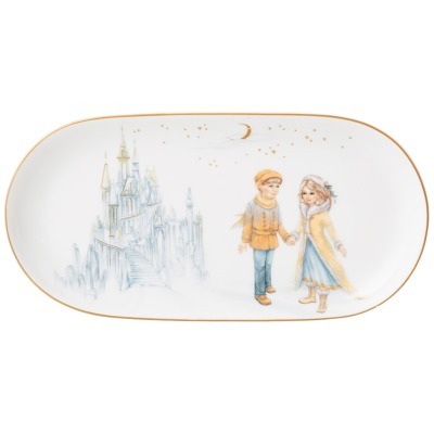 Блюдо овальное lefard снежн...