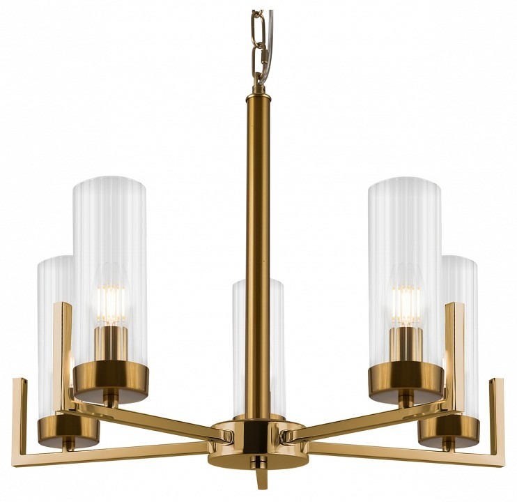 Фото Подвесная люстра Freya Adeline FR5214PL-05BS MY_FR5214PL-05BS - интернет-магазин МегаТерем в Москве