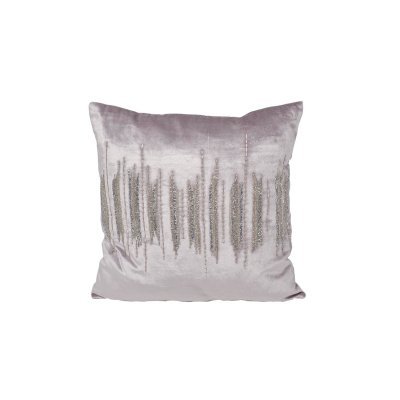 Подушка с бисером Линии сер...