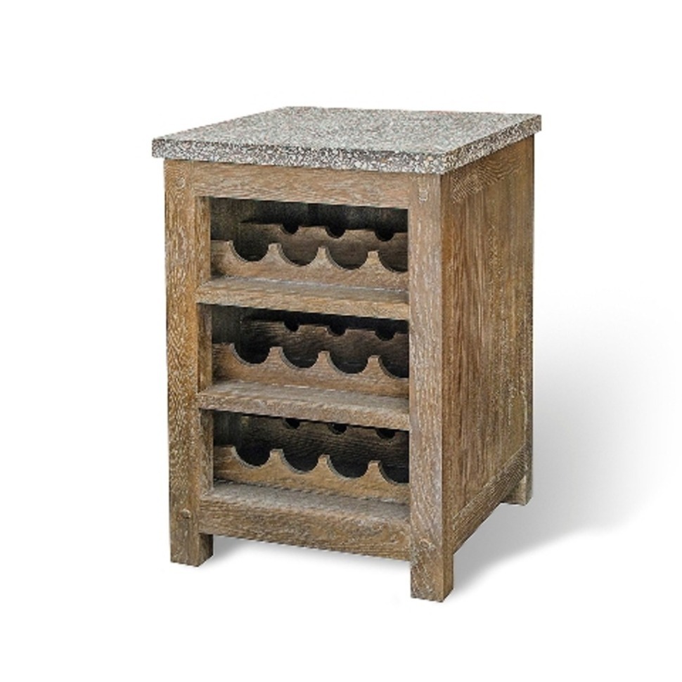 Фото Буфет Морна FD7617, массив дуба, мрамор, old oak, ROOMERS FURNITURE - интернет-магазин МегаТерем в Москве