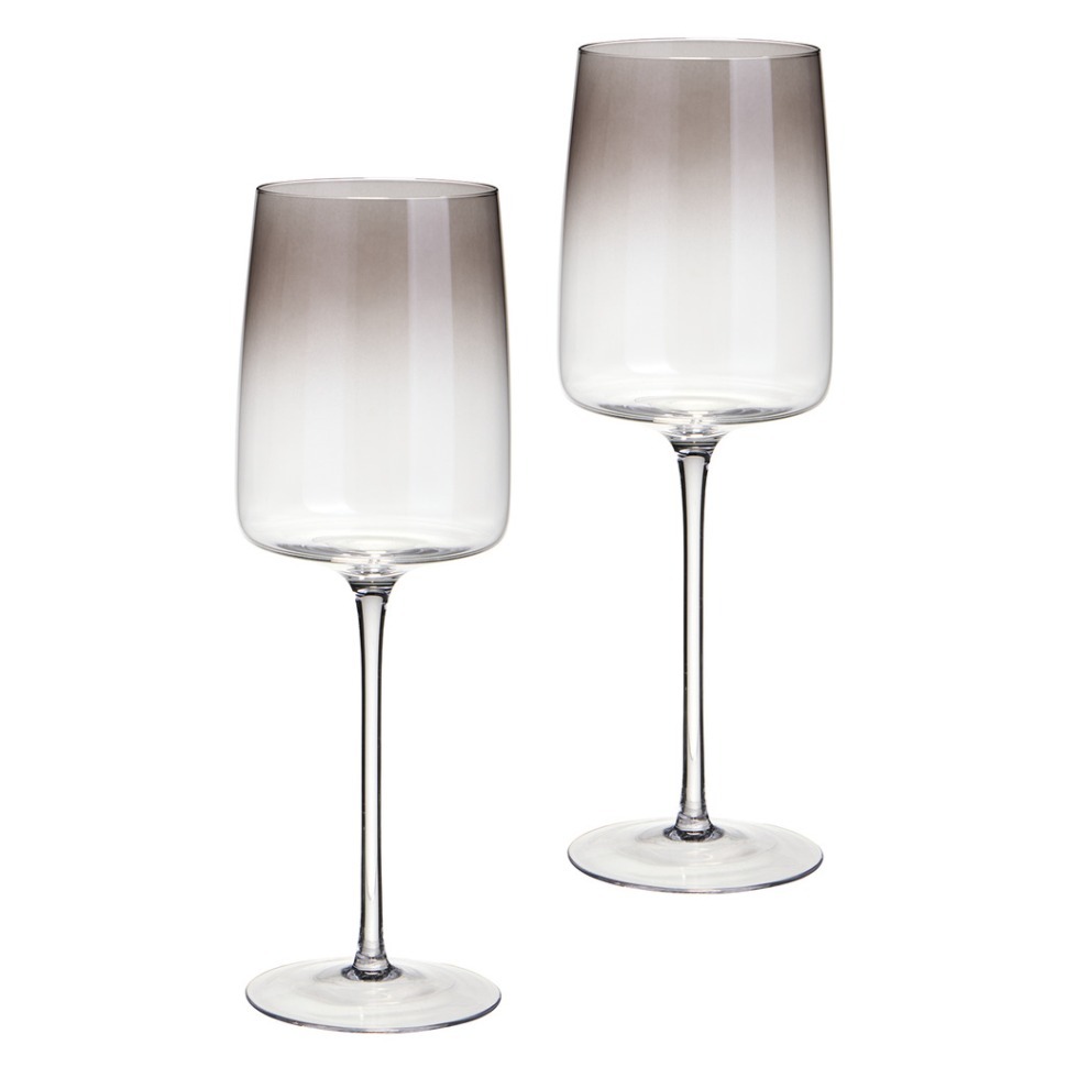 Фото Набор бокалов для вина smoky shades из 2 шт. 540 мл Lefard (685-132) - интернет-магазин МегаТерем в Москве