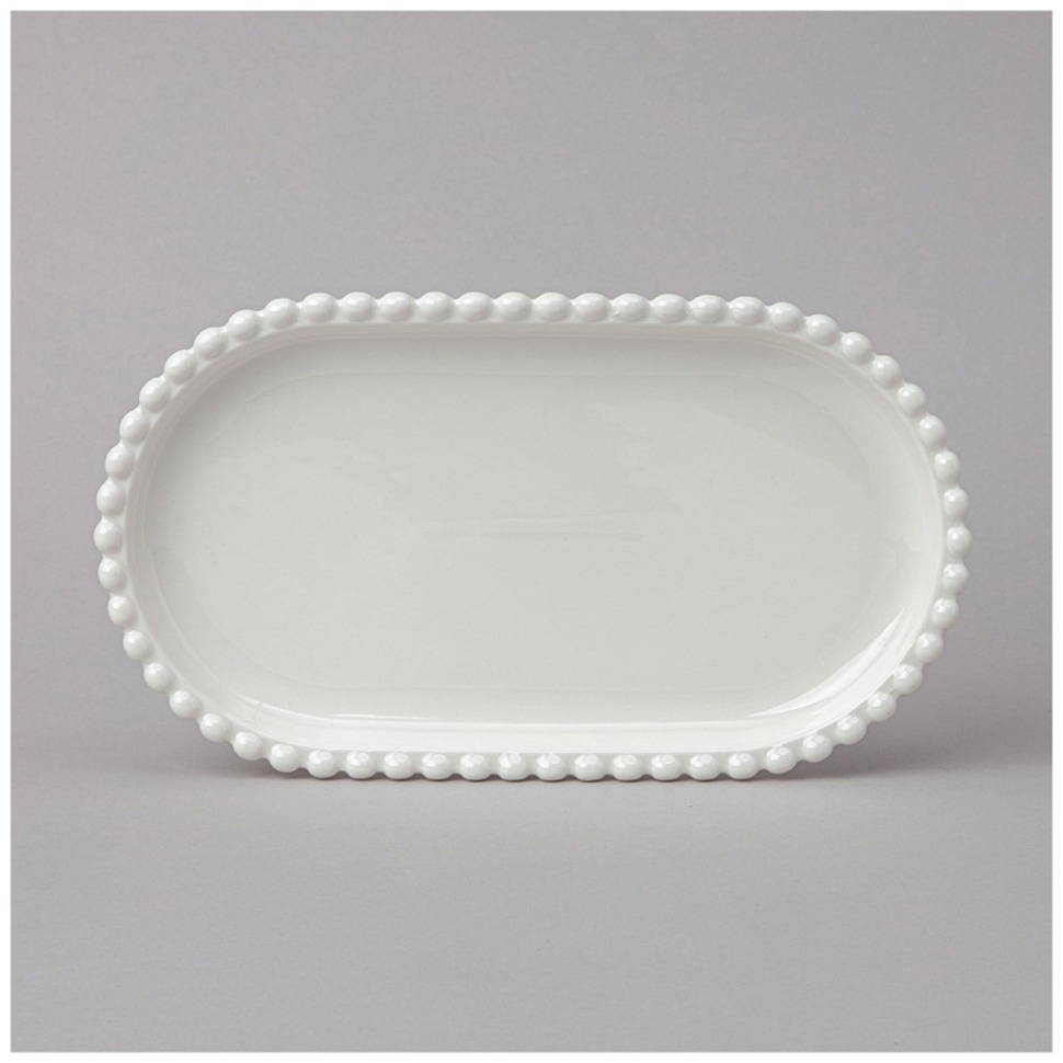 Фото Блюдо овальное lefard pearl 25*14,5*2,5 см (761-105)  - интернет-магазин МегаТерем в Москве