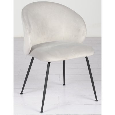 Стул велюр серый 55*56*78см...