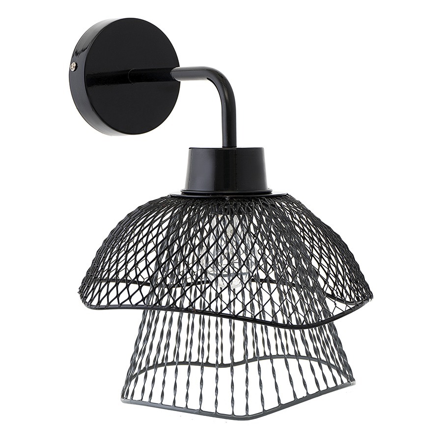 Фото Светильник настенный vinger, 25х30х33 см, черный (76509) - интернет-магазин МегаТерем в Москве