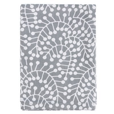 Набор из двух салфеток сервировочных серого цвета с принтом Спелая Смородина из коллекции scandinavian touch, 45х45 см (73532)