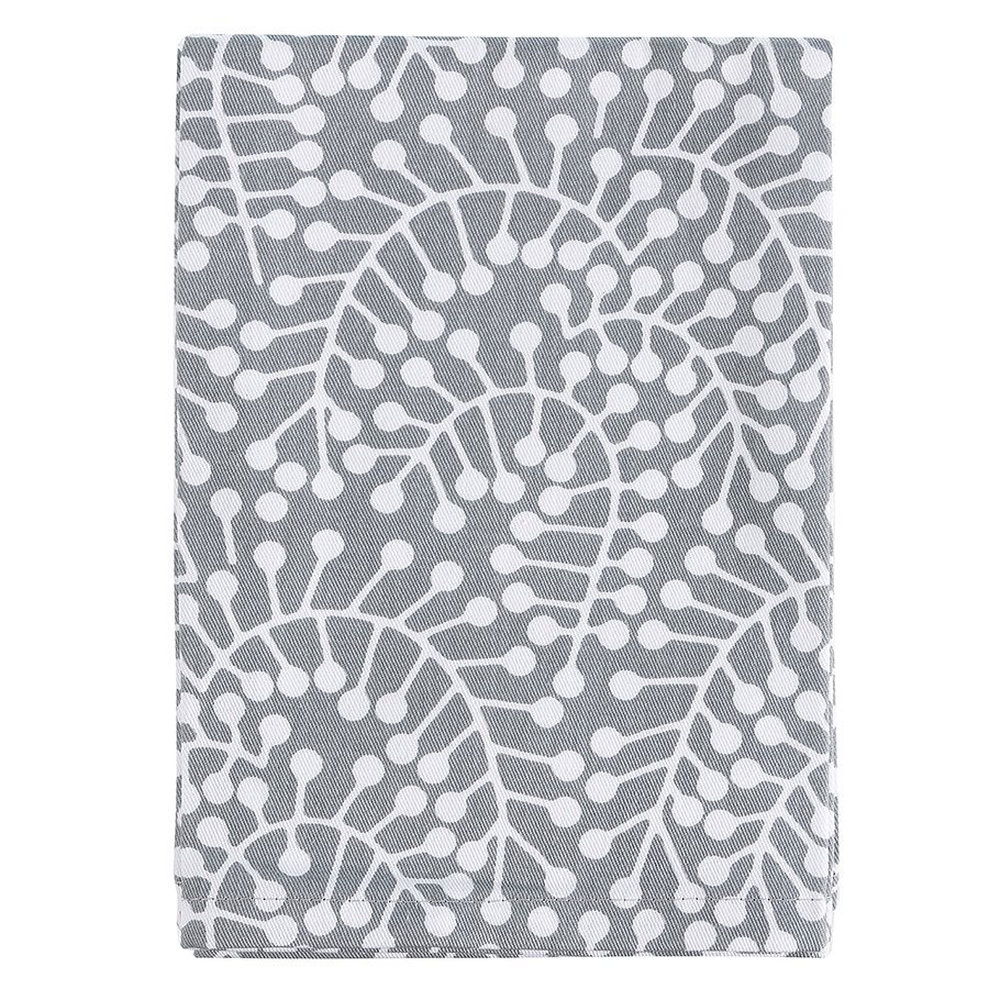 Фото Набор из двух салфеток сервировочных серого цвета с принтом Спелая Смородина из коллекции scandinavian touch, 45х45 см (73532) - интернет-магазин МегаТерем в Москве