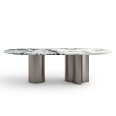 Стол обеденный, мрамор Picasso 240*110*75см (TT-00013053)