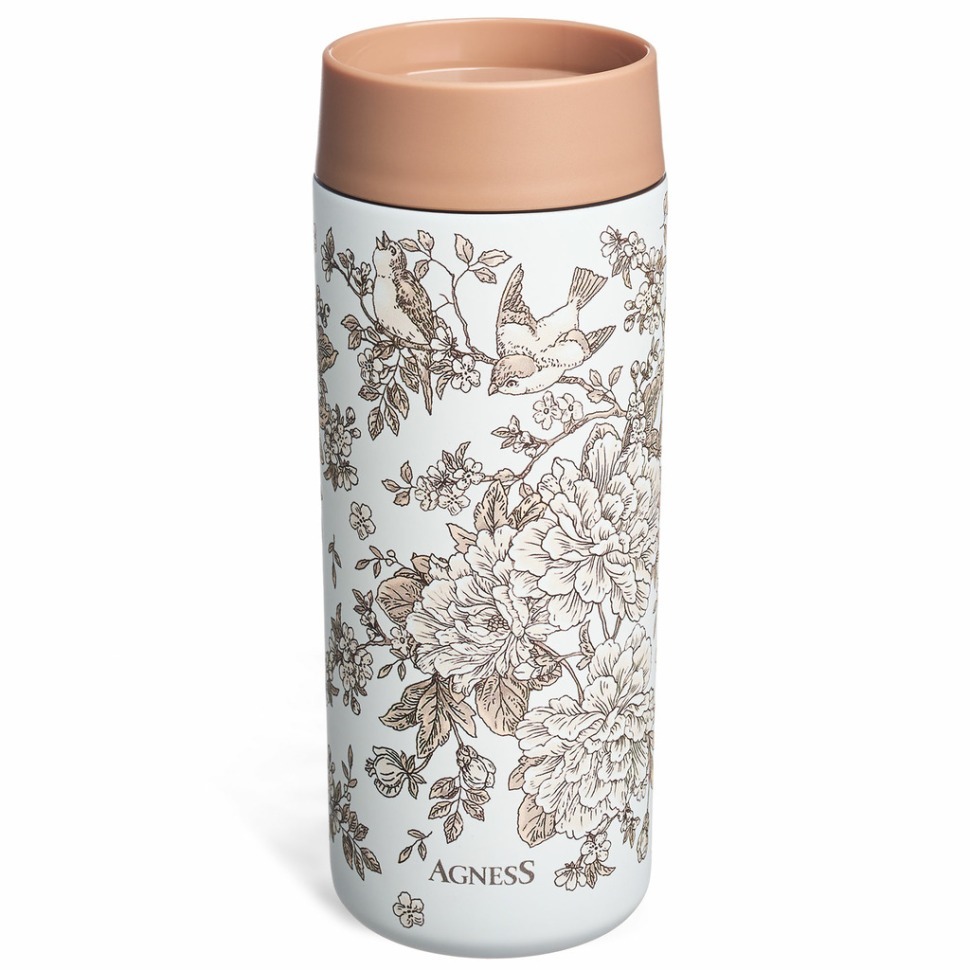 Фото Термокружка royal garden 350 мл, колба нерж.сталь 18/10 Agness (798-111) - интернет-магазин МегаТерем в Москве