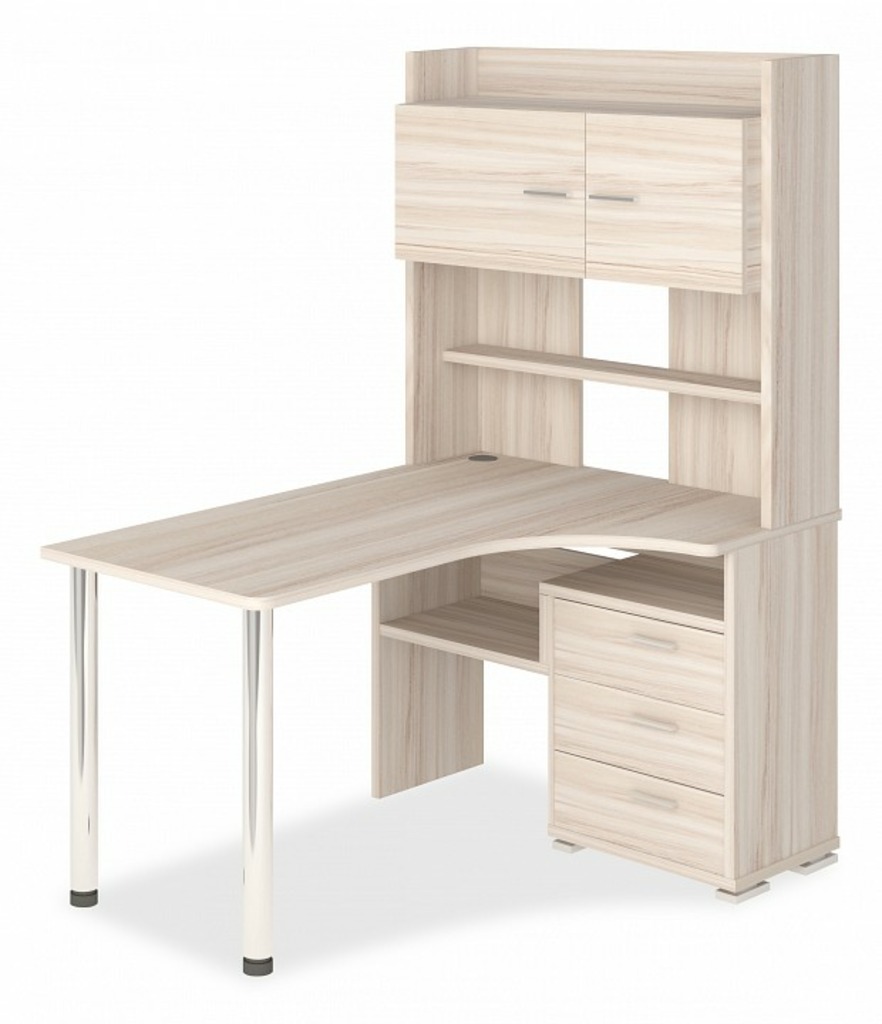 Фото Стол компьютерный Домино СР-133-130 MER_SR-133-K-PRAV - интернет-магазин МегаТерем в Москве