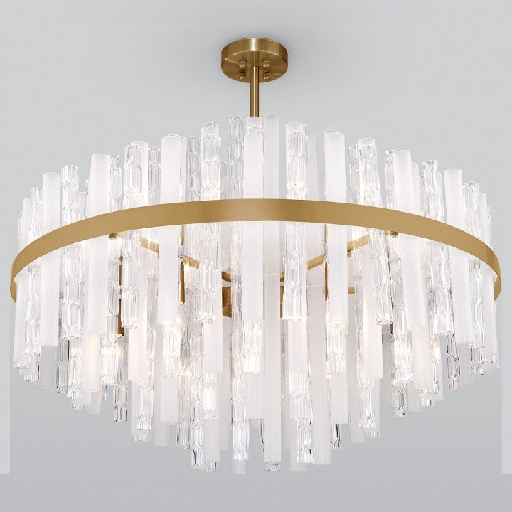 Фото Люстра на штанге Bogate&#039;s Hollis 368/12 Smart EV_a058719 - интернет-магазин МегаТерем в Москве