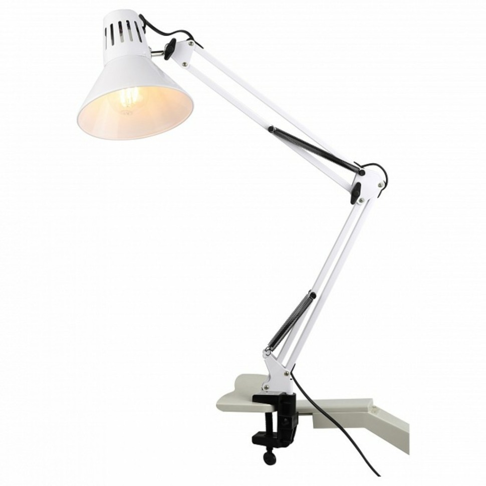Фото Настольная лампа офисная Эра N-121 N-121-E27-40W-W ER_C0041455 - интернет-магазин МегаТерем в Москве