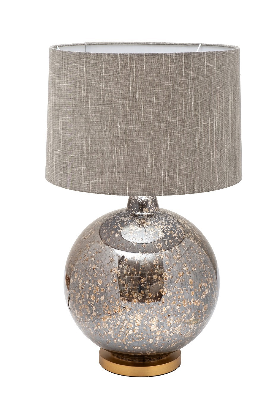 Фото Лампа настольная плафон бежевый d42*h73см (TT-00012413) - интернет-магазин МегаТерем в Москве