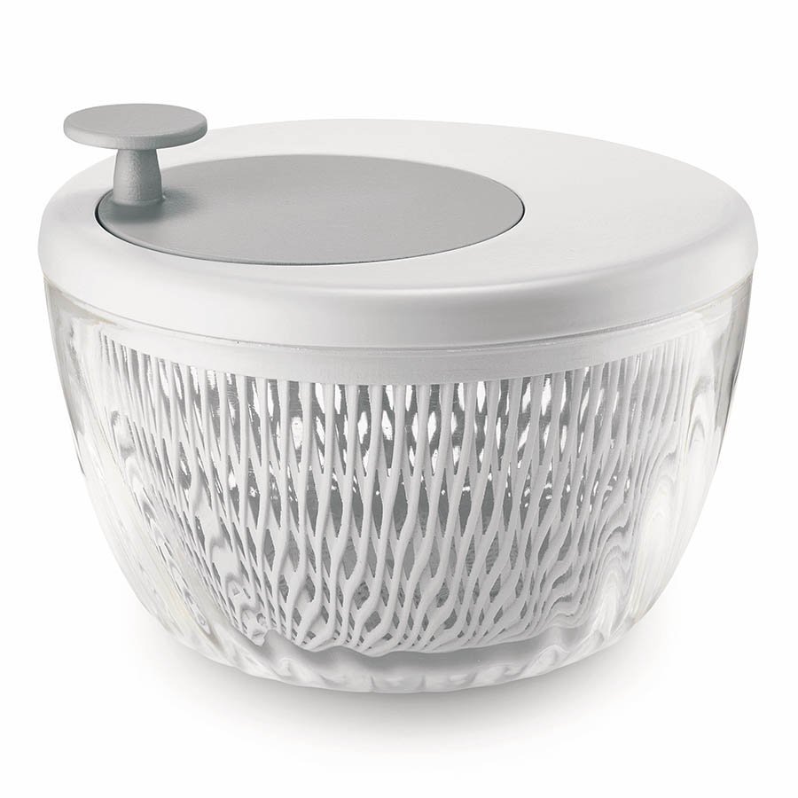 Фото Сушилка для салата twist&amp;dry, белая (67149) - интернет-магазин МегаТерем в Москве