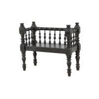 Лавка XIX век, Индия PA14864/1, Тиковое дерево, dark brown, ROOMERS ANTIQUE
