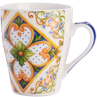 Кружка 340 мл Орнамент Цвет...