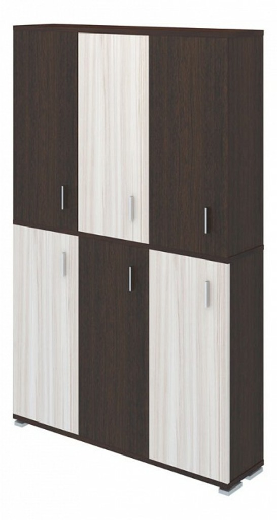 Фото Шкаф книжный Домино ПУ-40-4 MER_PU-40-4_VK - интернет-магазин МегаТерем в Москве