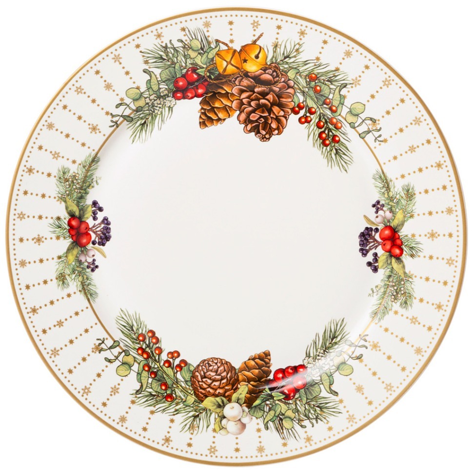 Фото Тарелка обеденная lefard celebration 27 см (85-1927)  - интернет-магазин МегаТерем в Москве