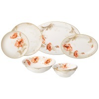 Сервиз столовый lefard "antique" на 6 пер. 23 пр. (415-2266) 