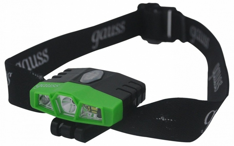 Фото Фонарь налобный Gauss GF400 GF406 GA_GF406 - интернет-магазин МегаТерем в Москве