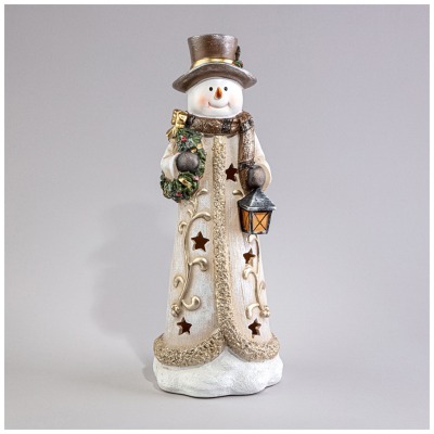 Статуэтка снеговик с led-по...