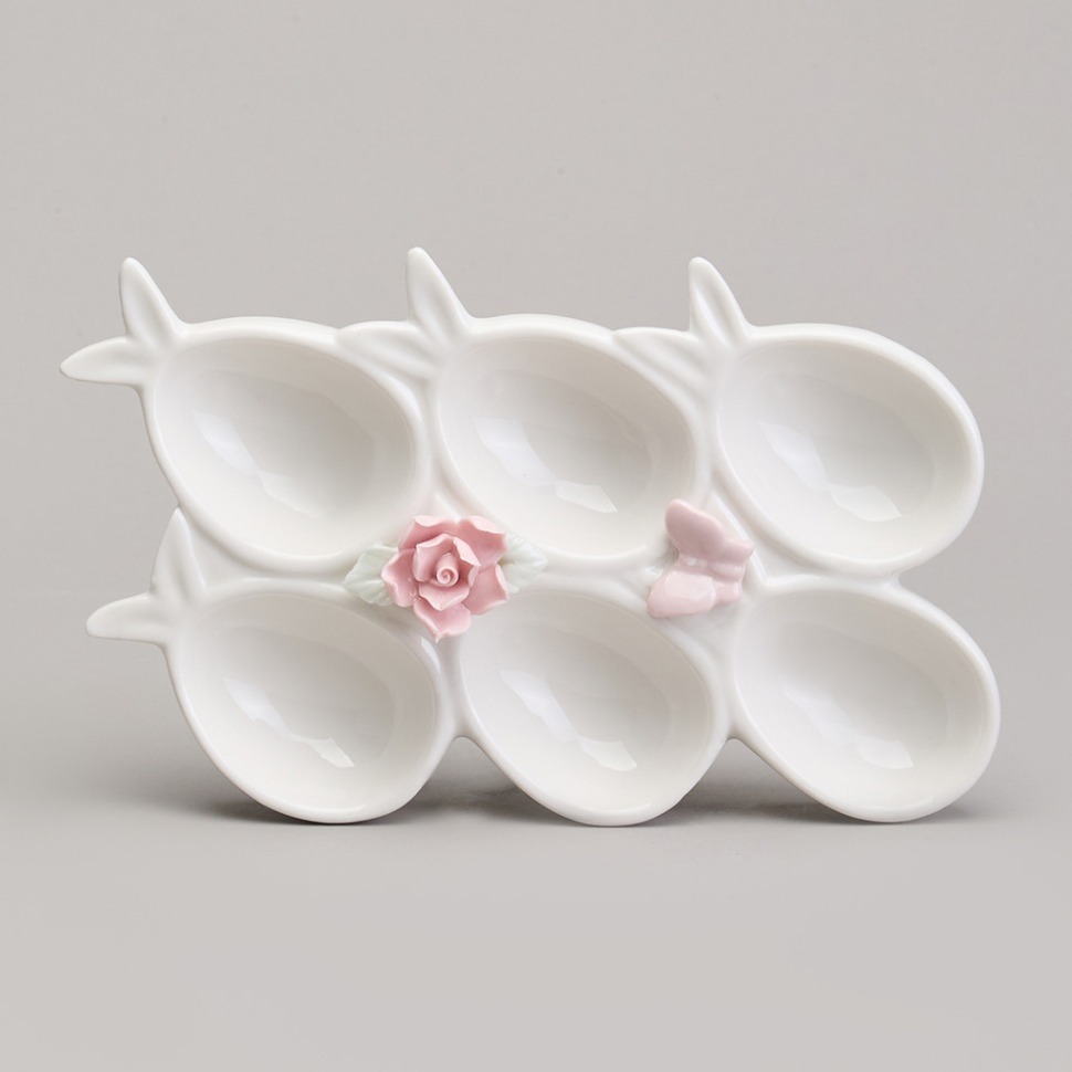 Фото Блюдо для яиц 19,3х12,5х3,7 см LEFARD (146-2169) - интернет-магазин МегаТерем в Москве