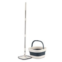Швабра со складным ведром compact mop (79041)