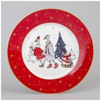 Тарелка закусочная lefard "family christmas" 20 см (425-120) 
