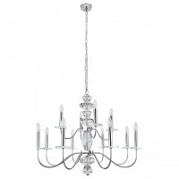 Подвесная люстра Newport VANESSA 3878+4/С nickel NWP_M0070882