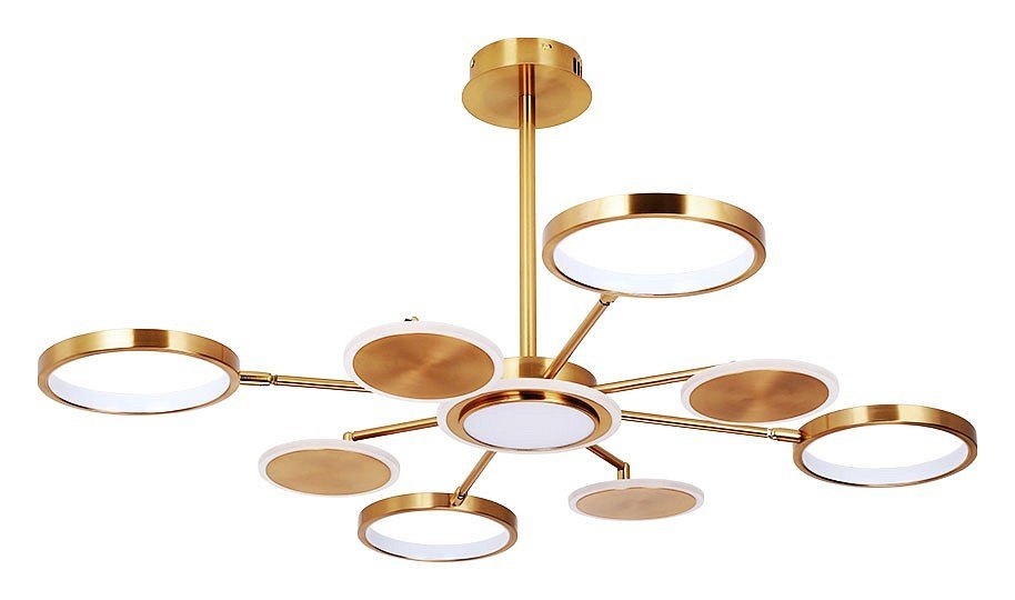 Фото Люстра на штанге Arte Lamp Sienna A1363PL-8PB AR_A1363PL-8PB - интернет-магазин МегаТерем в Москве