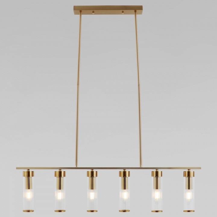 Фото Светильник на штанге Eurosvet Oriens 60166 латунь EV_a068073 - интернет-магазин МегаТерем в Москве