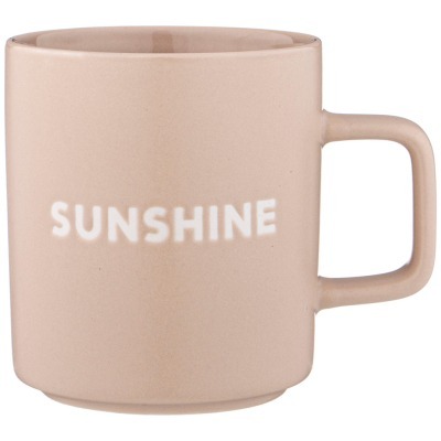 Кружка бежевая 400 мл 12*9*...