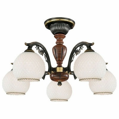Люстра на штанге Reccagni Angelo 8610 PL 8630/5 RA_PL_8630_5