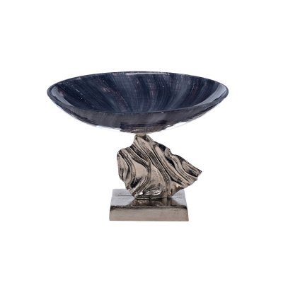 Чаша стекл.на металл. основ...