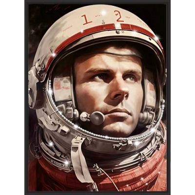 Картина Человек космоса с к...