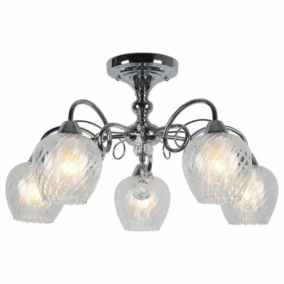 Фото Люстра на штанге Omnilux Telti OML-53607-05 OM_OML-53607-05 - интернет-магазин МегаТерем в Москве