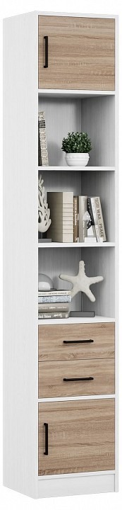 Фото Стеллаж комбинированный Либерти-41-128 MAS_Liberti-41-BT-DS-128 - интернет-магазин МегаТерем в Москве