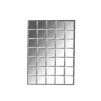 Зеркало Куб DTR2128, металл, зеркало, grey, ROOMERS FURNITURE Зеркало Куб DTR2128, металл, зеркало, grey, ROOMERS FURNITURE