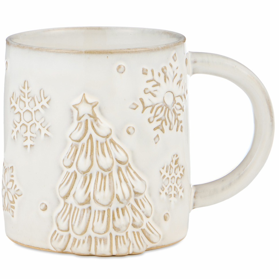 Фото Кружка коллекция pine cones, 14,1*10,3*10 см, 480 мл Bronco (230-522) - интернет-магазин МегаТерем в Москве