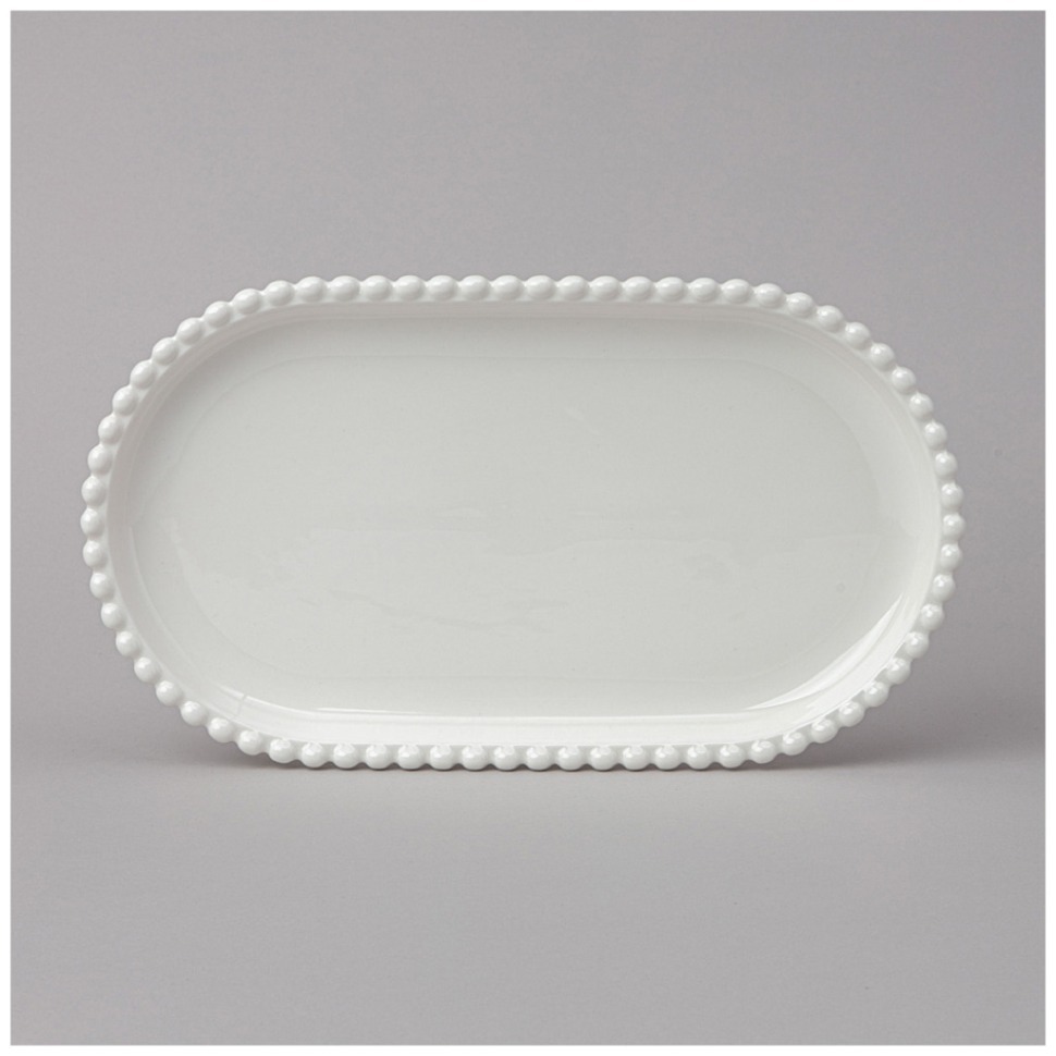 Фото Блюдо овальное lefard pearl 31*17,5*3 см (761-106)  - интернет-магазин МегаТерем в Москве