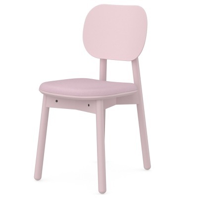 Стул saga, рогожка, розовый (76405)