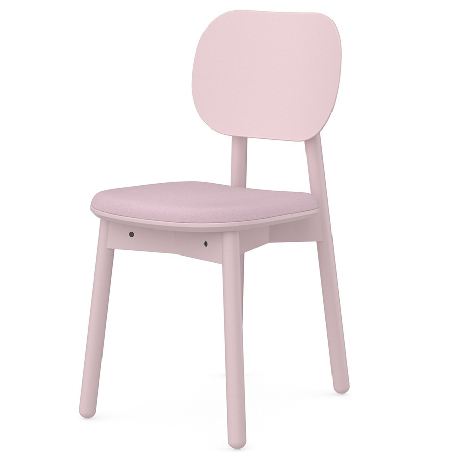 Фото Стул saga, рогожка, розовый (76405) - интернет-магазин МегаТерем в Москве