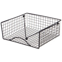 Салфетница  agness 19*19*8см черная (917-128) 