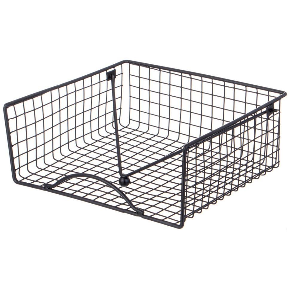 Фото Салфетница  agness 19*19*8см черная (917-128)  - интернет-магазин МегаТерем в Москве