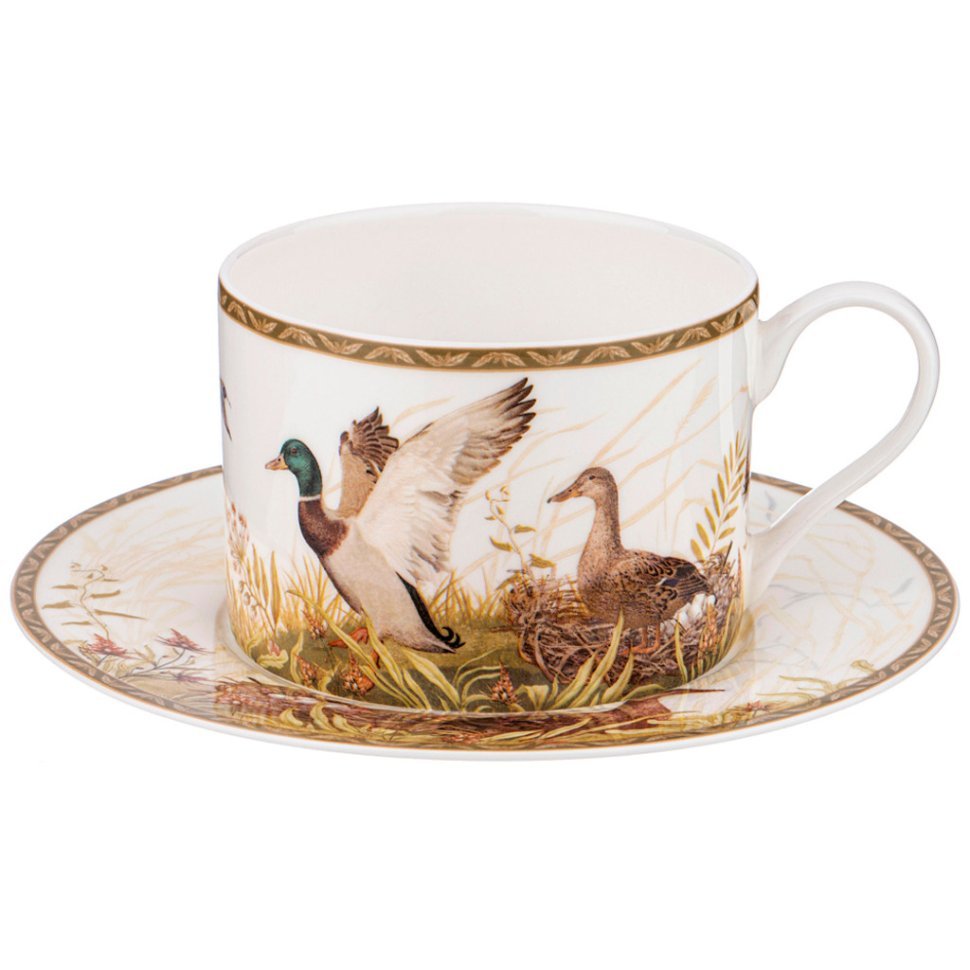 Фото Чайная пара lefard охота 320 мл (415-2210)  - интернет-магазин МегаТерем в Москве