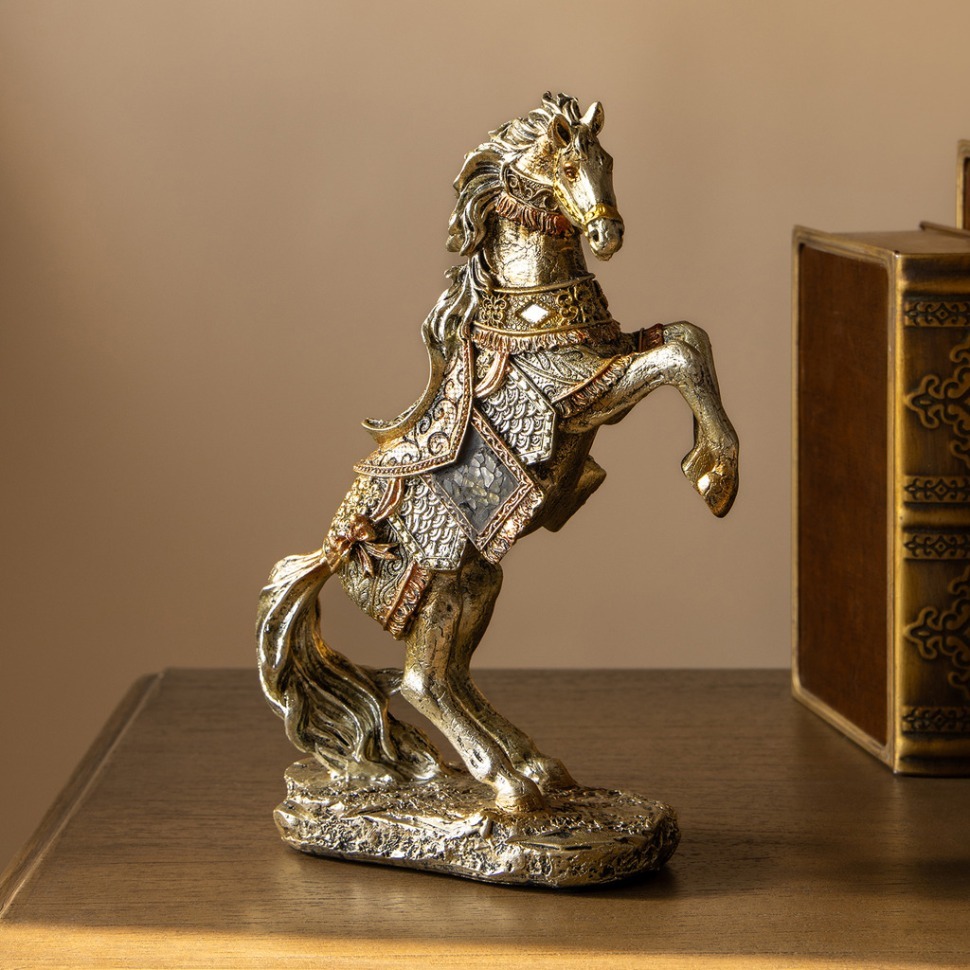 Фото Фигурка лошадь 16*6*23,5 см Lefard (79-285) - интернет-магазин МегаТерем в Москве