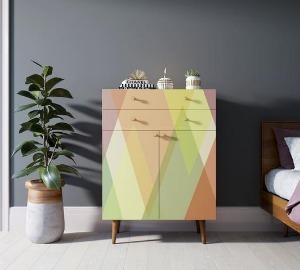 Фото Комод Berber большой принт 16 арт BB12/Print_16-ET - интернет-магазин МегаТерем в Москве