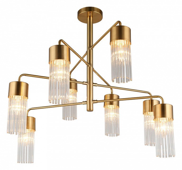 Фото Люстра на штанге Omnilux Cesana OML-67107-08 OM_OML-67107-08 - интернет-магазин МегаТерем в Москве